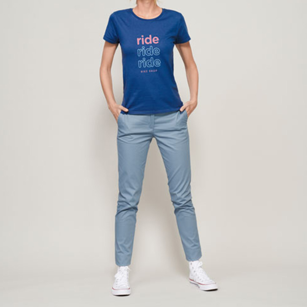 Baumwoll-T-Shirt Damen - Bild 4